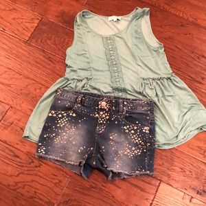 Girls Mermaid Shorts